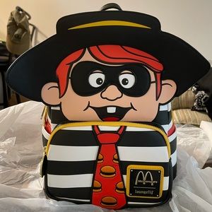Loungefly Hamburglar Cosplay Mini Backpack